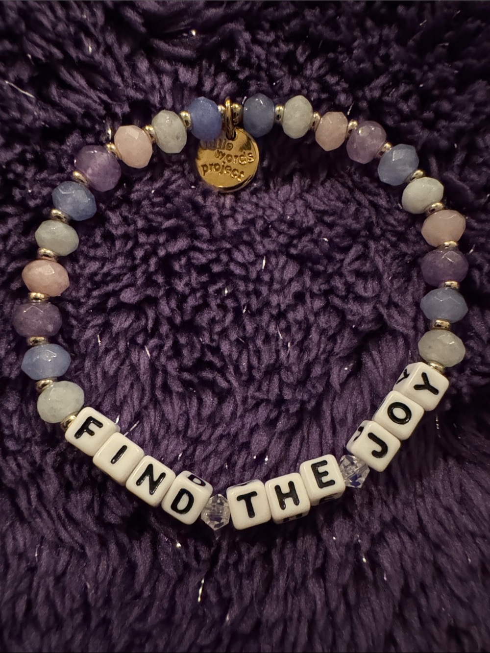 Little Words Project Find the Joy Bracelet